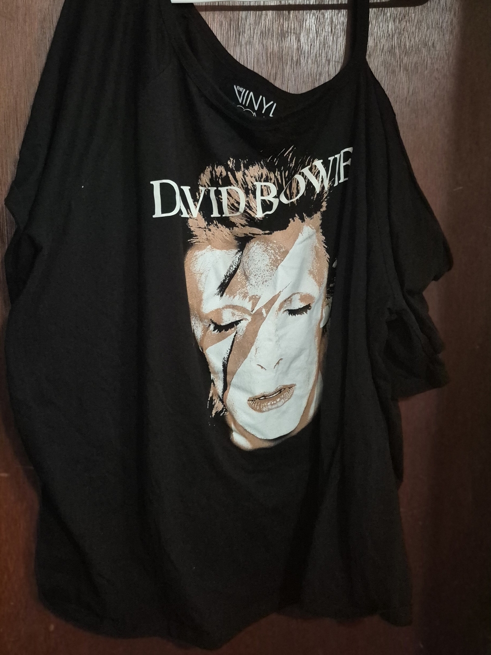 Vinyl Brand David Bowie Black Graphic Short-Sleeve Tee